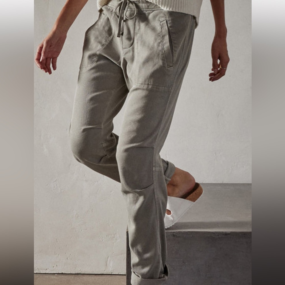 James Perse Soft Drape Pant- green